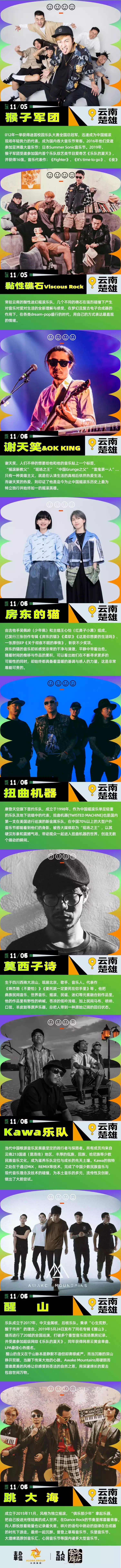 【楚雄彝族自治州】2022绿孔雀火热音乐节 【楚雄彝族自治州】2022绿孔雀火热音乐节