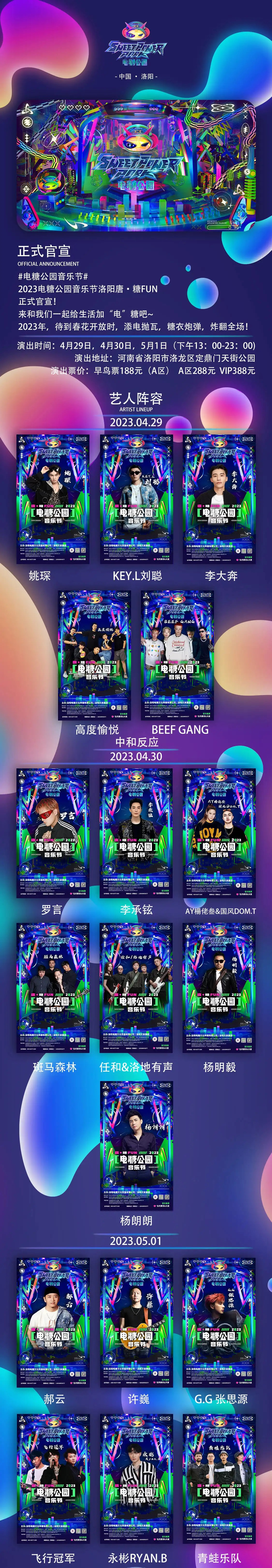 2023洛阳SweetPowerPark电糖公园音乐节 2023洛阳SweetPowerPark电糖公园音乐节