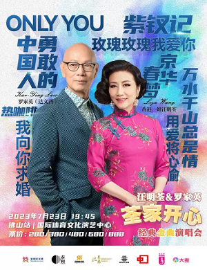 汪明荃罗家英佛山演唱会