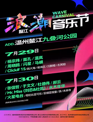 2025温州鳌江浪潮音乐节