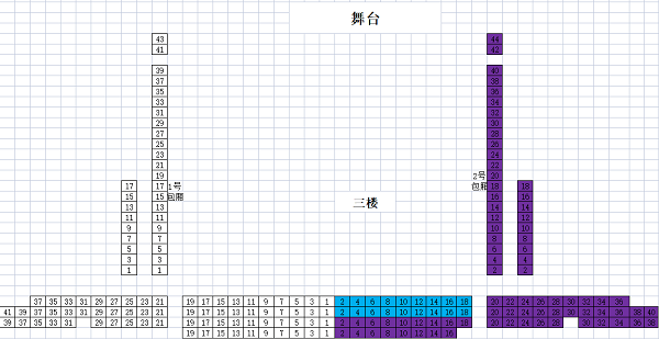 座位图