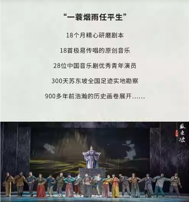 2023音乐剧《苏东坡》温洲站（9月14日/15日）(时间+地点+订票方式)