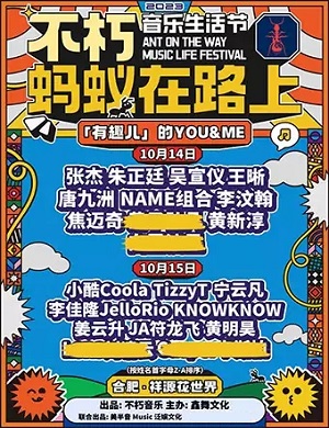 合肥蚂蚁在路上音乐节