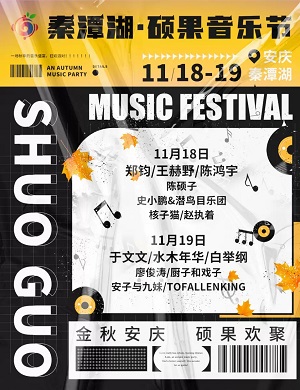 2025安庆秦潭湖硕果音乐节