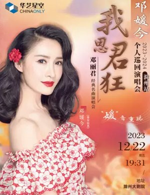 2025邓丽君经典名曲滁州演唱会