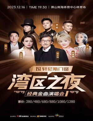 轩尼斯门窗湾区之夜佛山经典金曲演唱会