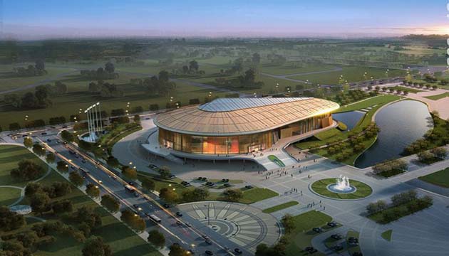 金华市体育中心体育场