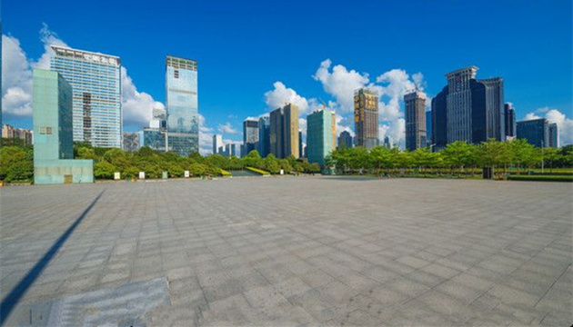 茂名市市民大道群众艺术中心广场