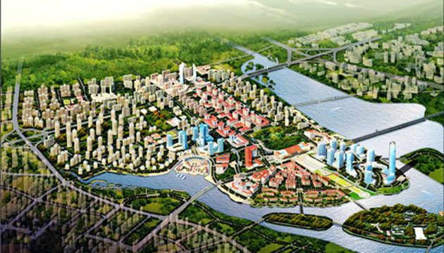 厦门集美新城市民广场上广场