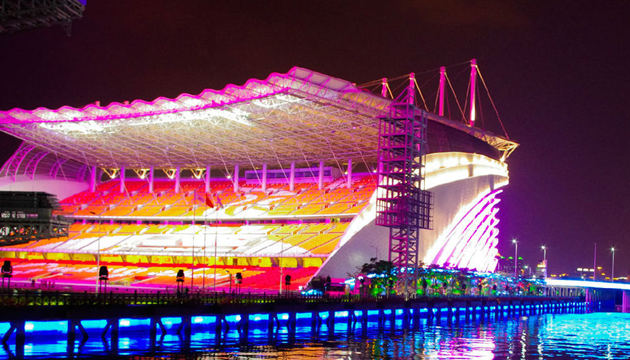 广州珠江新城海心沙