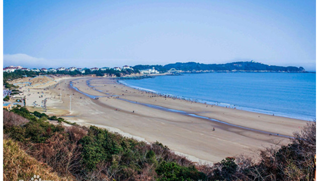 舟山市朱家尖南沙景区沙滩