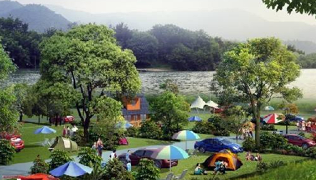 楠溪江滩地音乐公园