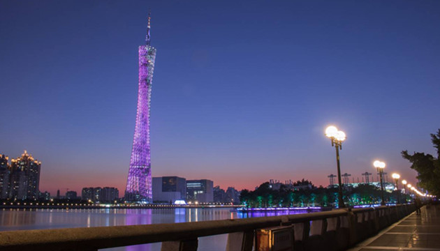 广州塔二楼珠江摄影平台