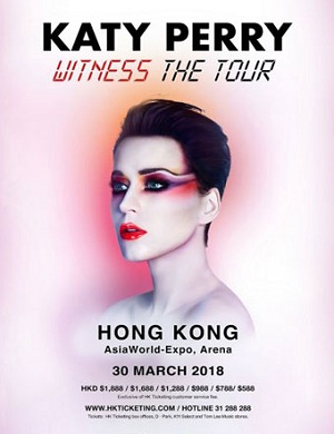 KATY PERRY香港演唱会