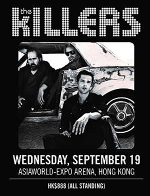 The Killers演唱会-香港站