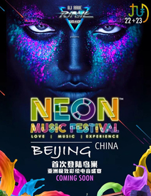 北京鸟巢彩绘电音节