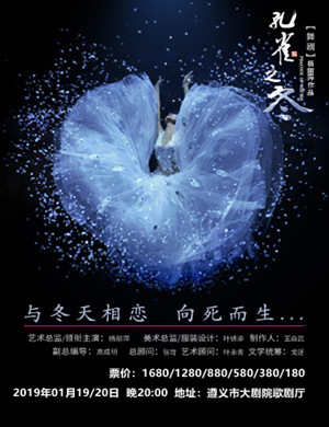 杨丽萍遵义舞蹈剧剧孔雀之冬