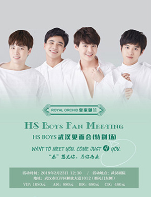 2019HS BOYS武汉演唱会