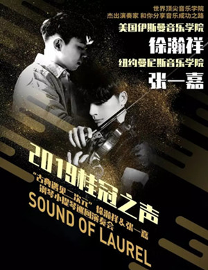 2019“古典遇见二次元”徐瀚祥＆张一嘉钢琴小提琴巡回演奏会-重庆站