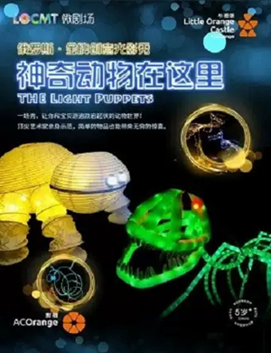 光影秀神奇动物在这里固安站