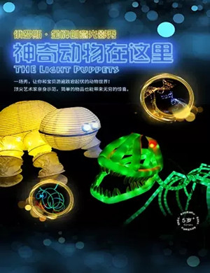 光影秀神奇动物在这里北京站