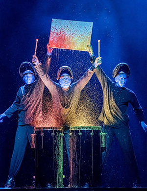 舞台秀蓝人秀西安站