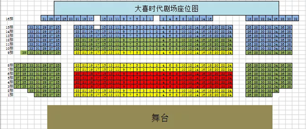 座位图