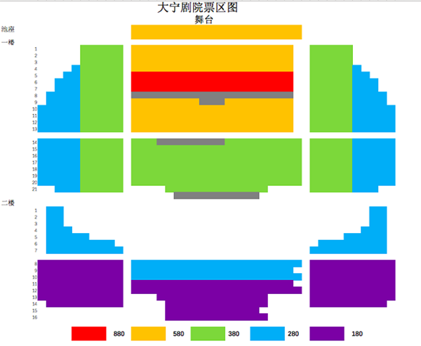 座位图