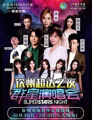 温岚王心凌孙耀威钦州演唱会