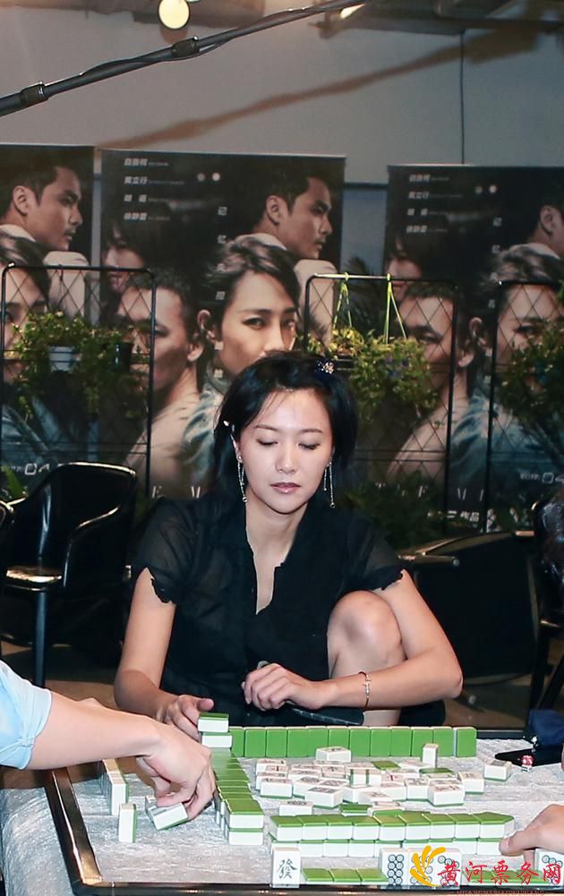  徐静蕾打麻将