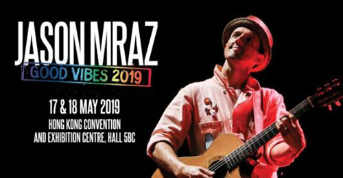 2019JASON MRAZ香港演唱会