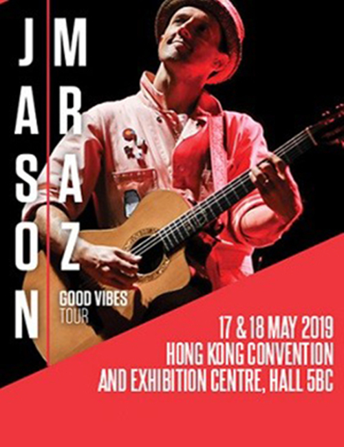 2019JASON MRAZ 香港演唱会演出详情及购票信息