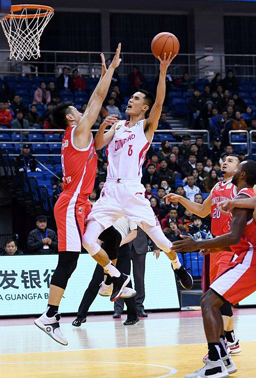 2018-2019赛季CBA常规赛青岛国信双星主场比赛