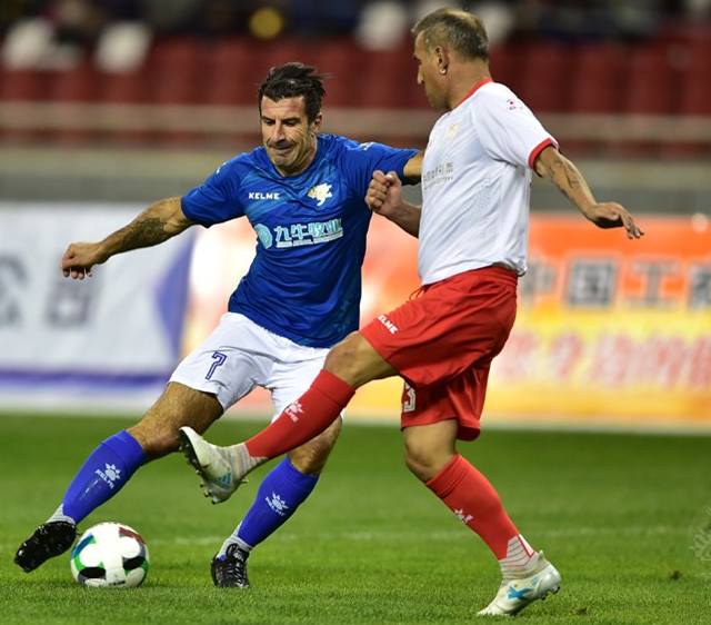 2019成都站传奇杯足球全明星中国赛