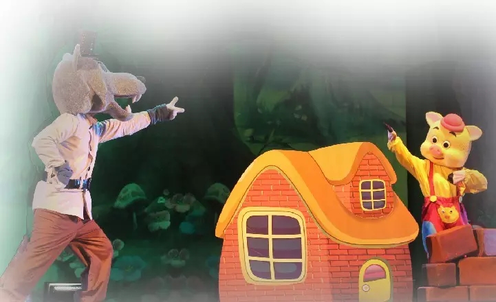 2021大型人偶互动儿童剧《新三只小猪与大灰狼》-广州站