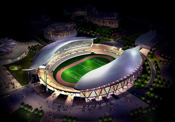 2019海口市五源河体育中心体育场演出安排