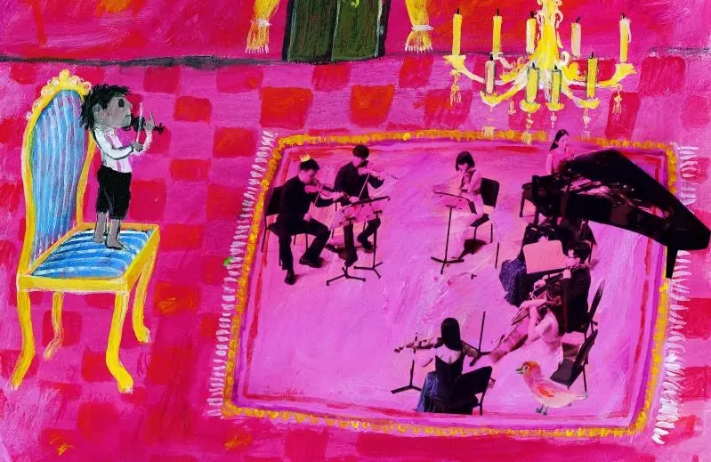 乔萨和魔法小提琴音乐会