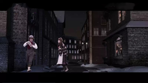 卖火柴的小女孩