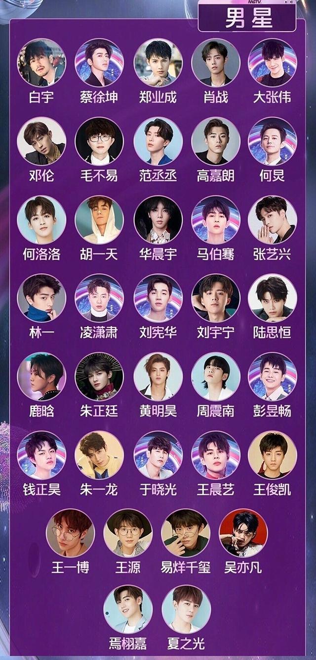 2019何炅谢娜长沙芒果夜群星演唱会