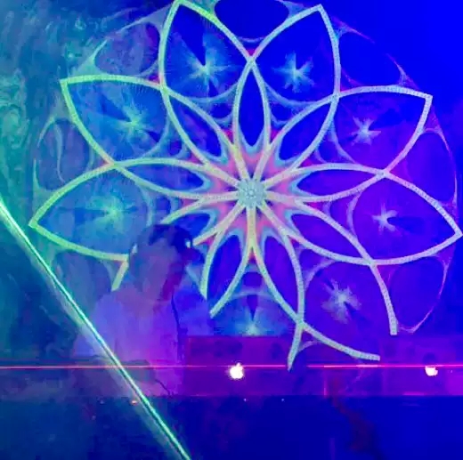 油画大草原电音节