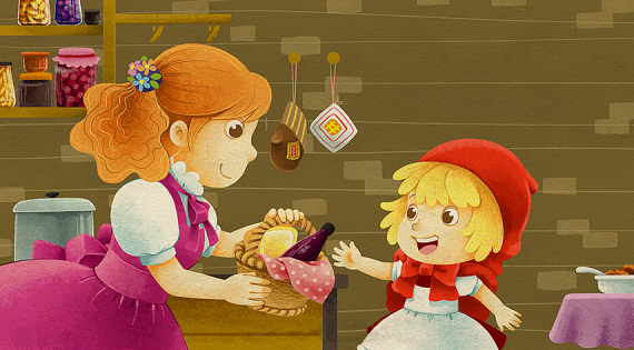 《小红帽 Little Red Riding Hood》