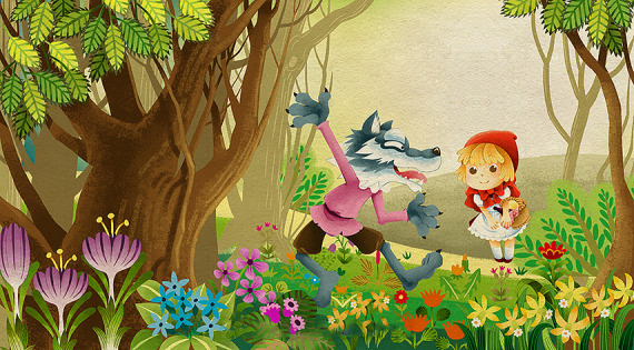《小红帽 Little Red Riding Hood》