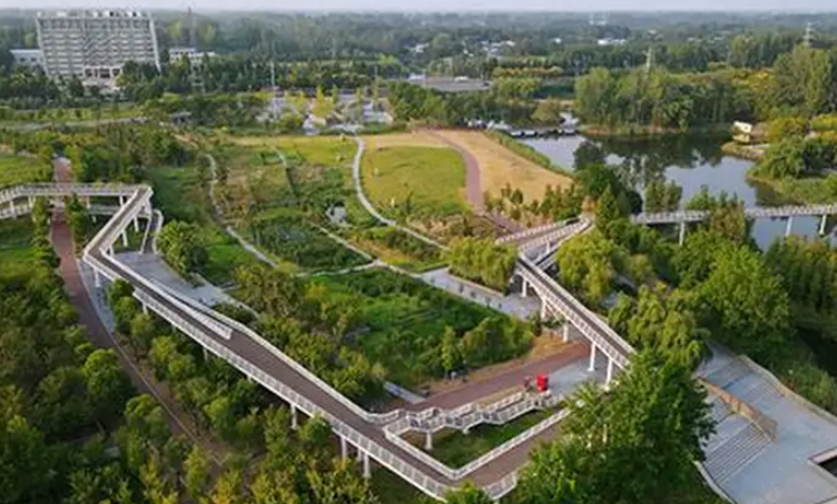 安徽省亳州市陵西湖公园