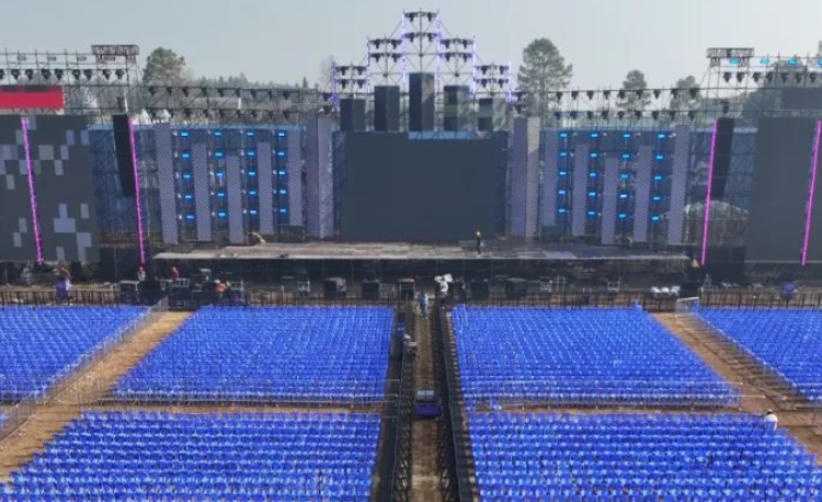 抚州仙盖山风景区中心音乐广场