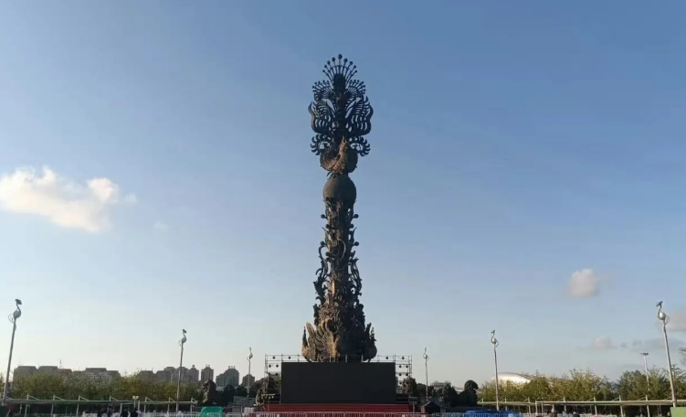 唐山南湖旅游景区丹凤朝阳广场场馆图片