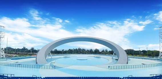 三亚天涯海角游览区西区亚沙会比赛场地场馆图片