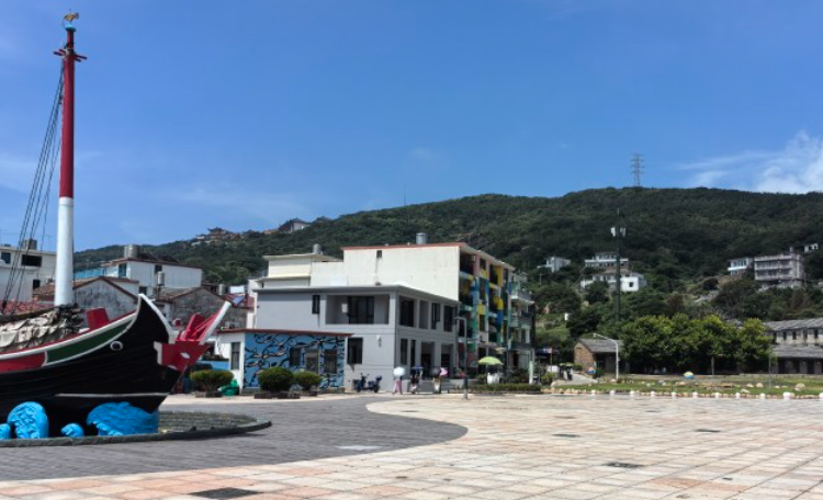 舟山嵊泗五龙乡听海广场