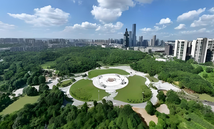 贵阳市观山湖公园民族大联欢广场