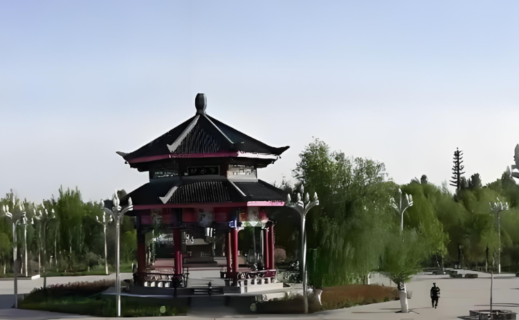 伊宁市七彩广场