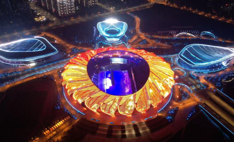 宜昌奥体中心体育场场馆图片